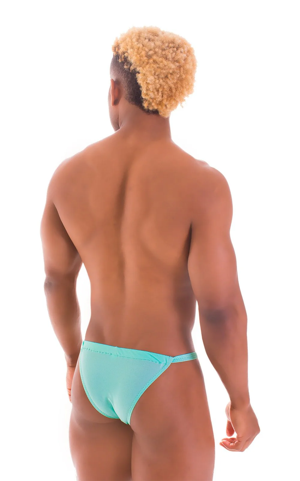 M90 - Mens 4 way Adjustable Micro Bikini Tanga - Solids - Image 31