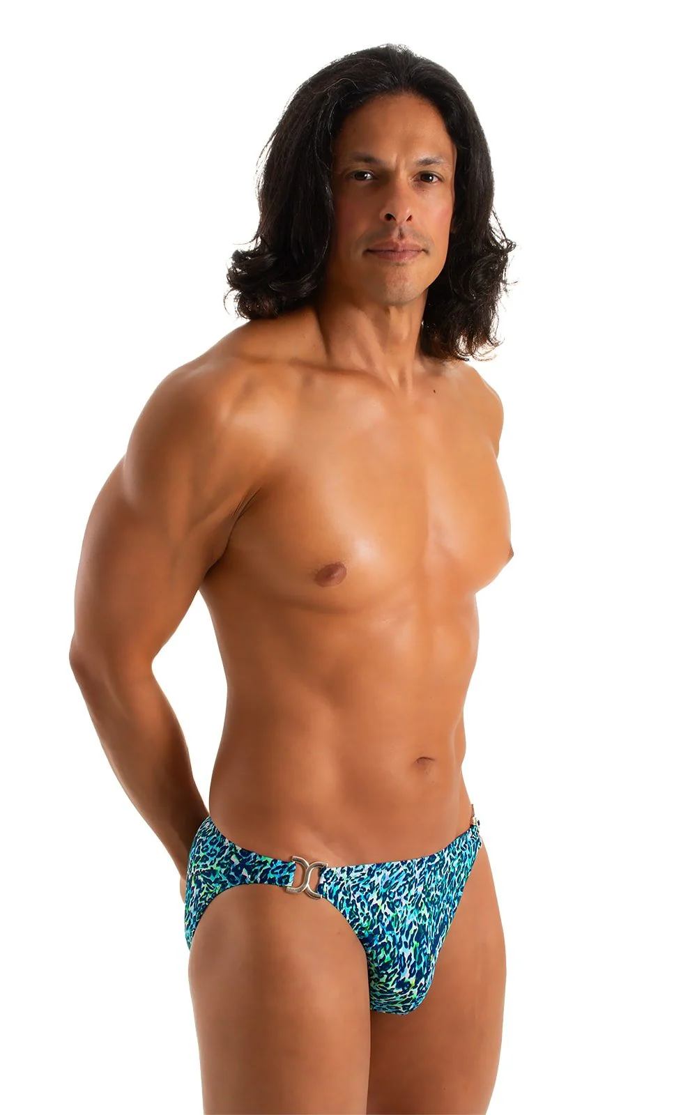 M16DSU - Mens Bikini Briefs with Ornaments - Prints