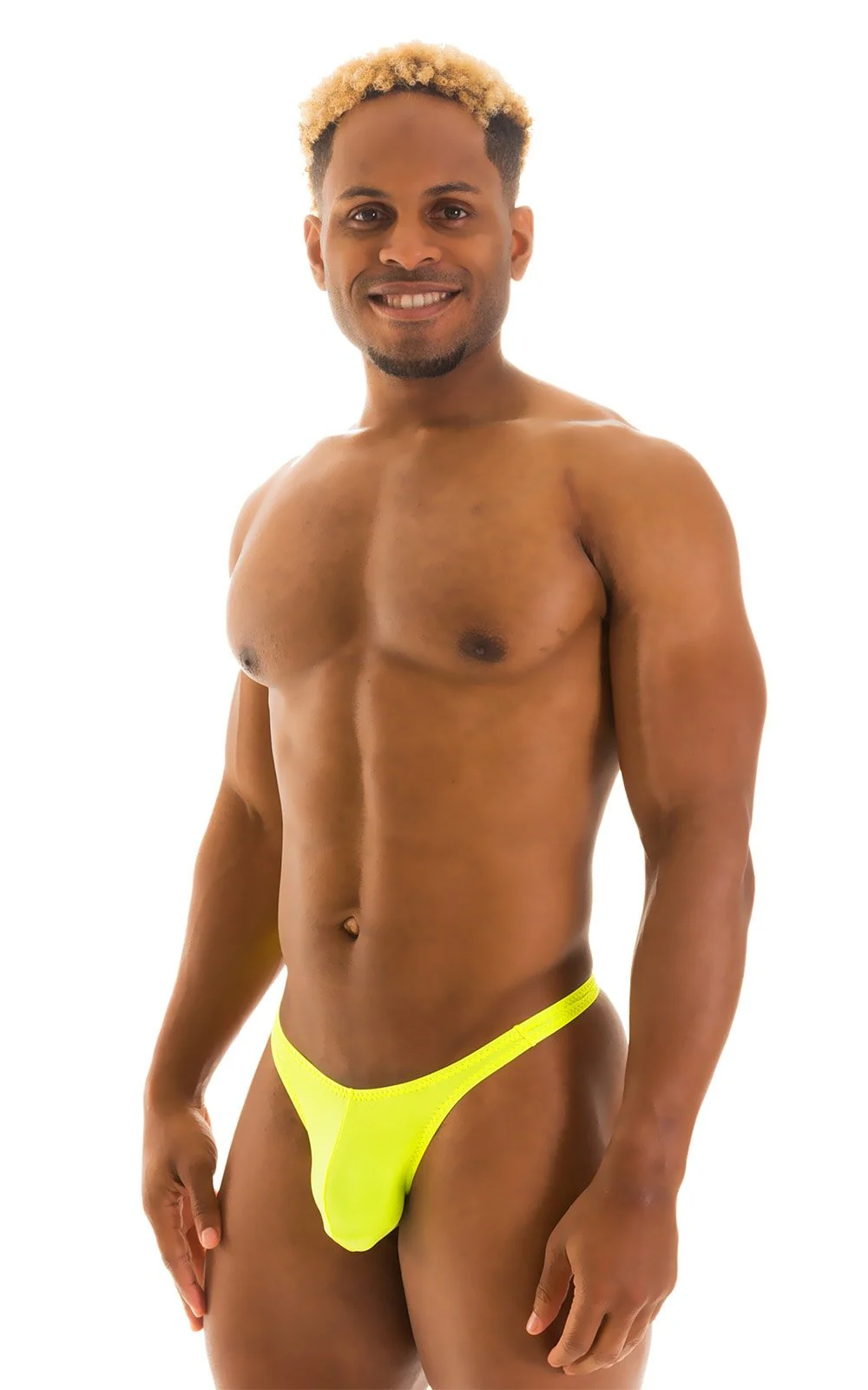 M67 - Mens Classic T Back Thong - Solid Sheer Semi Sheer - Image 37