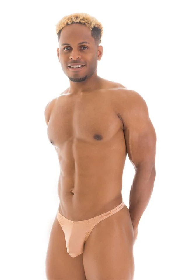 M67 - Mens Classic T Back Thong - Solid Sheer Semi Sheer - Image 41