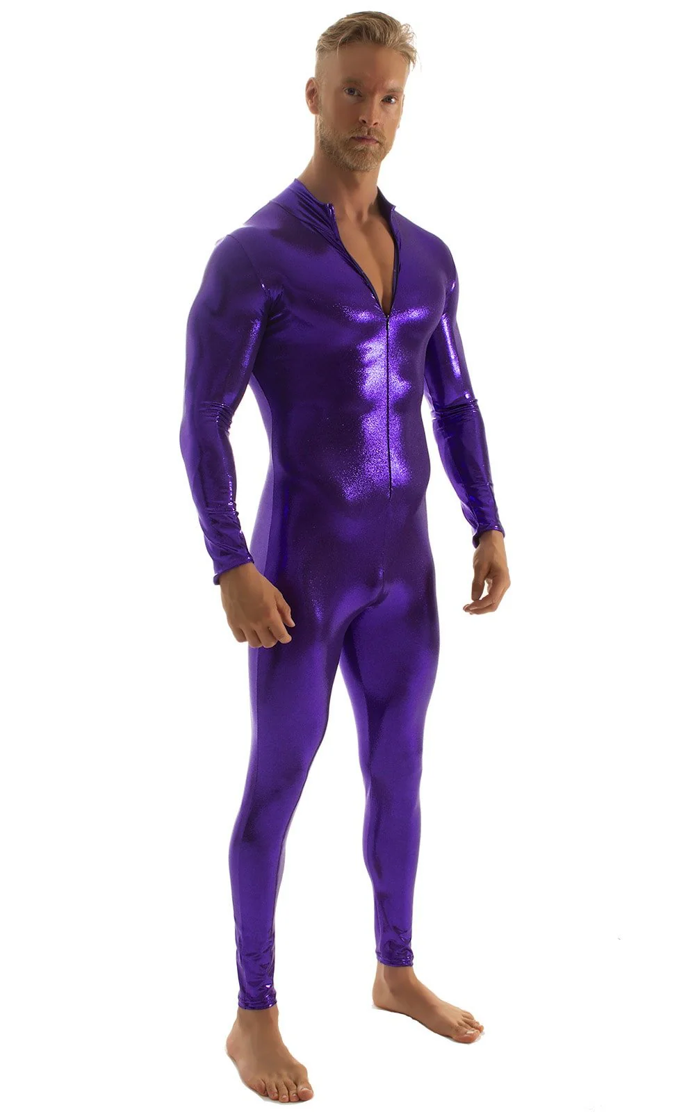 C1FZM - Mens Full Body Suit for Men - Metallics - Image 41