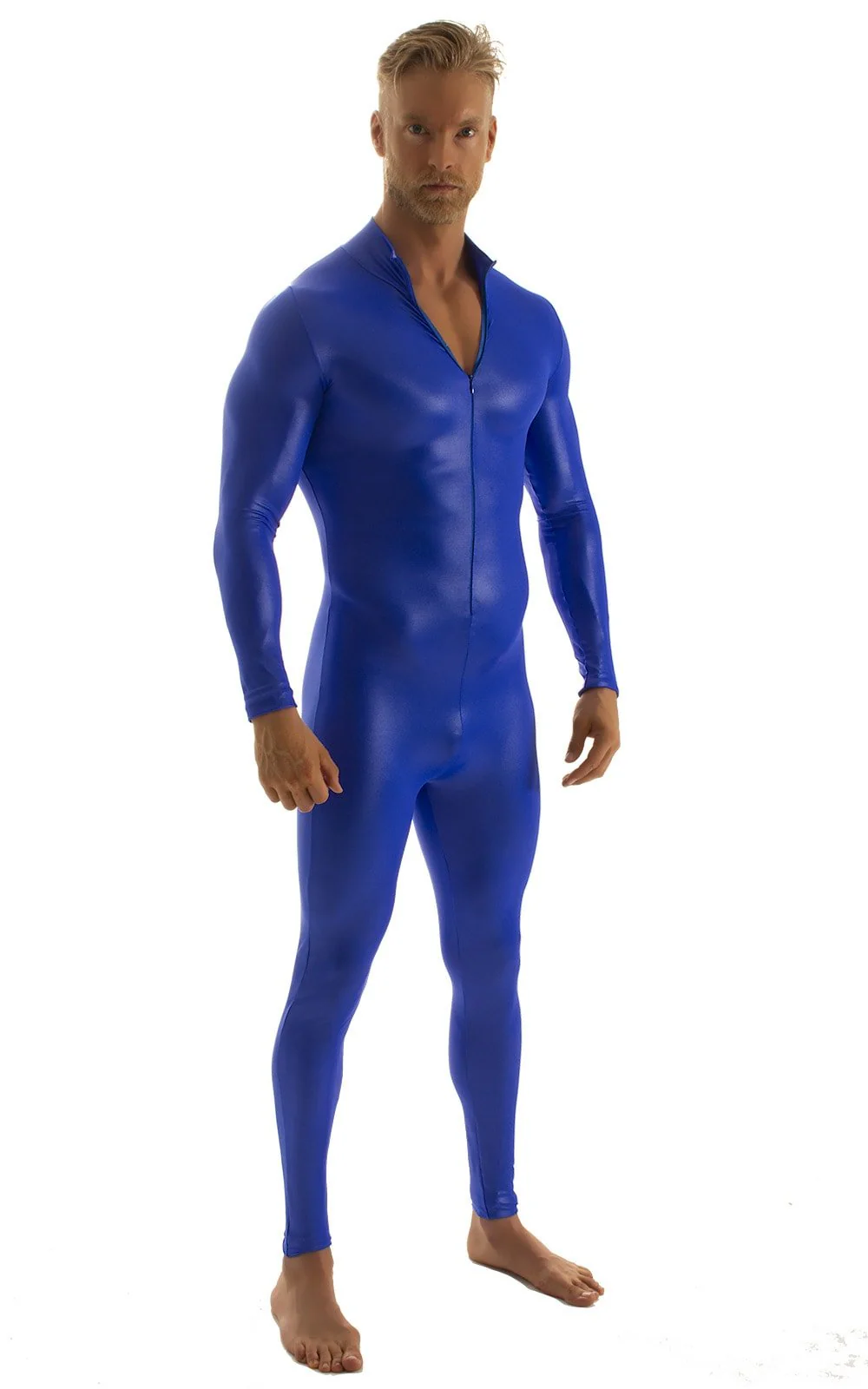 C1FZM - Mens Full Body Suit for Men - Wet Look - Image 12