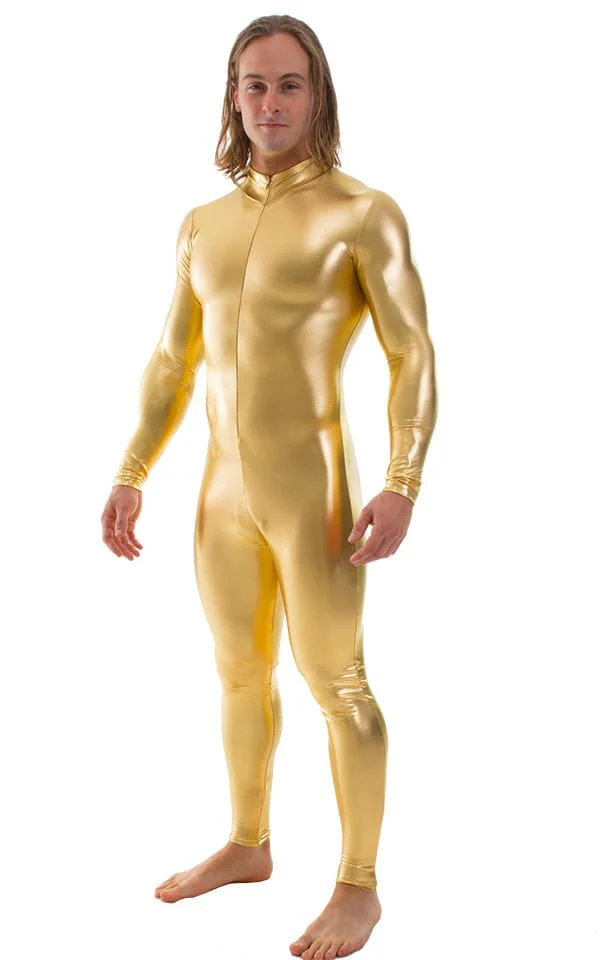 C1FZM - Mens Full Body Suit for Men - Wet Look - Image 8