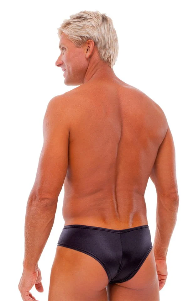 M19 - Mens Hot Pants Sexy Hot Shorts - Wet Look - Image 2