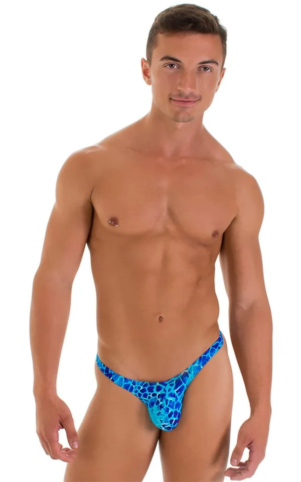 M77 - Mens Micro Pouch Swimsuit Thong - Prints - Image 16