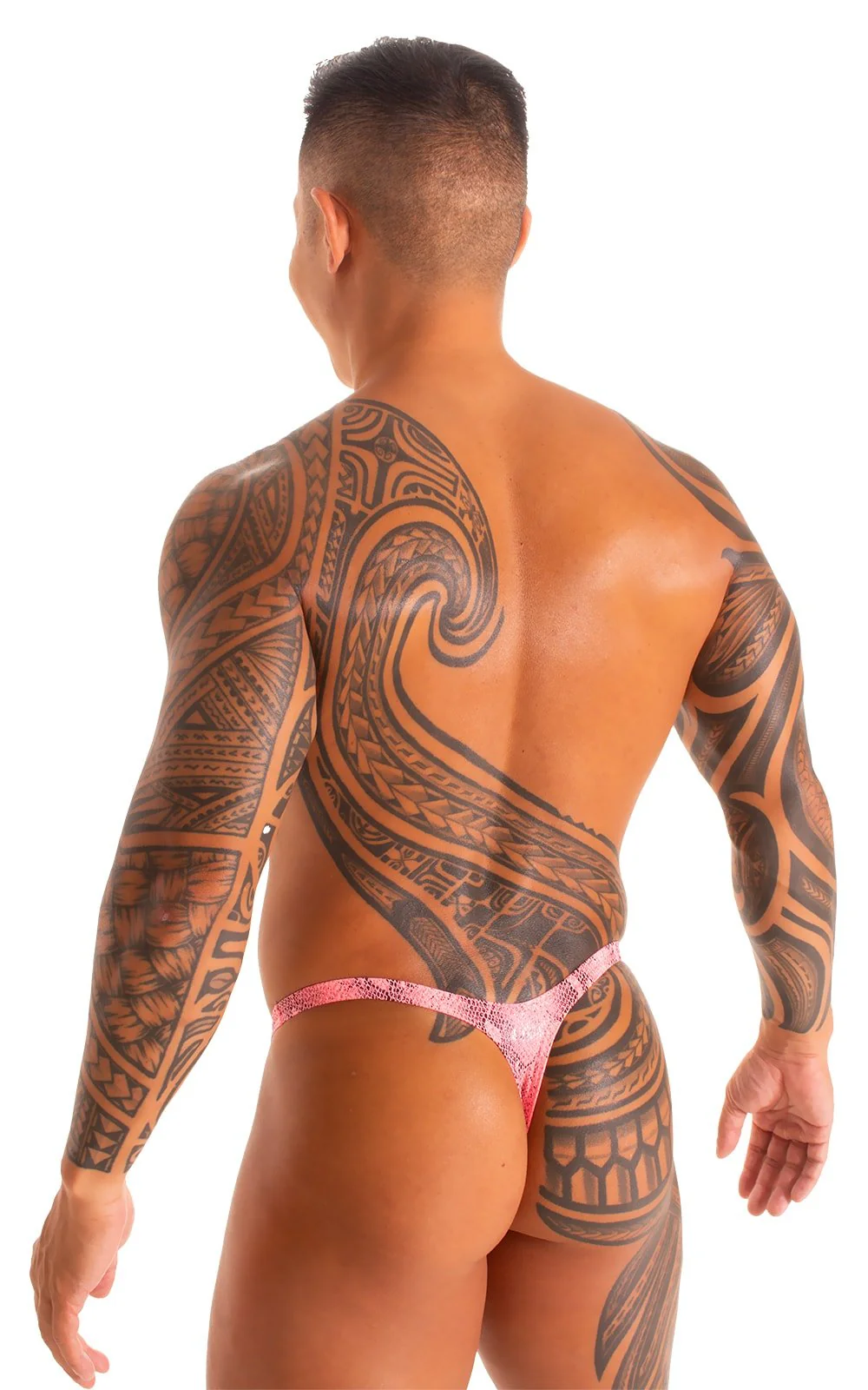 M77 - Mens Micro Pouch Swimsuit Thong - Prints - Image 45