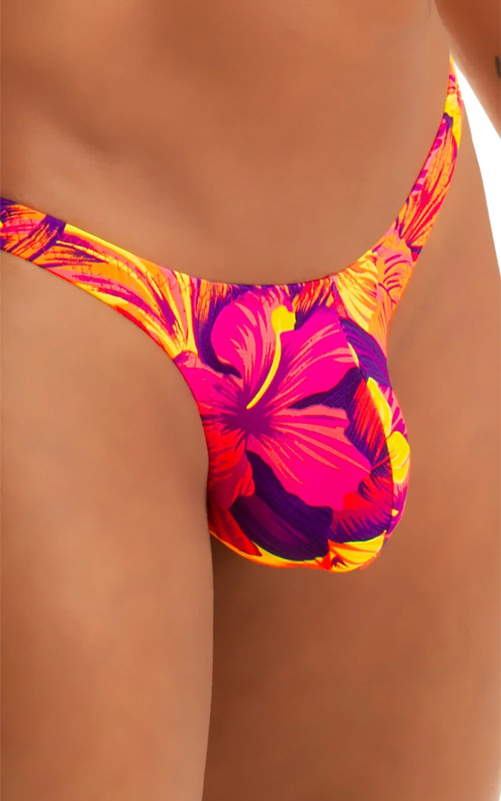 M77 - Mens Micro Pouch Swimsuit Thong - Prints - Image 7