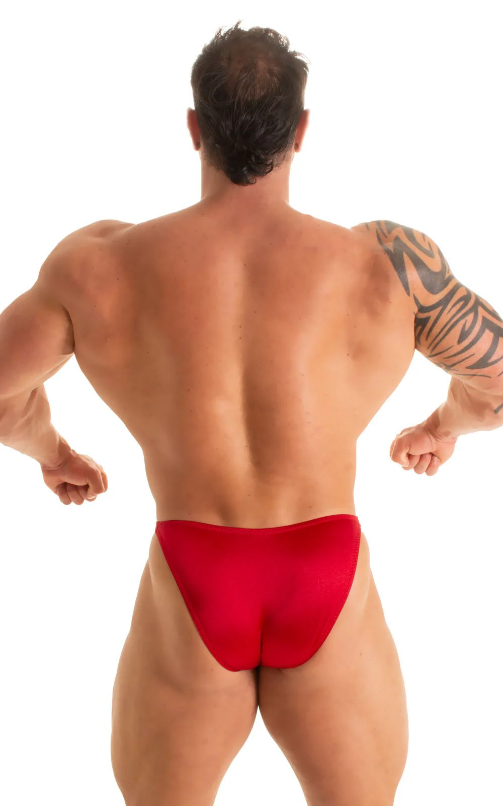 M63POS - Mens Posing Suit Competition Bikini Cut - Solids - Image 19