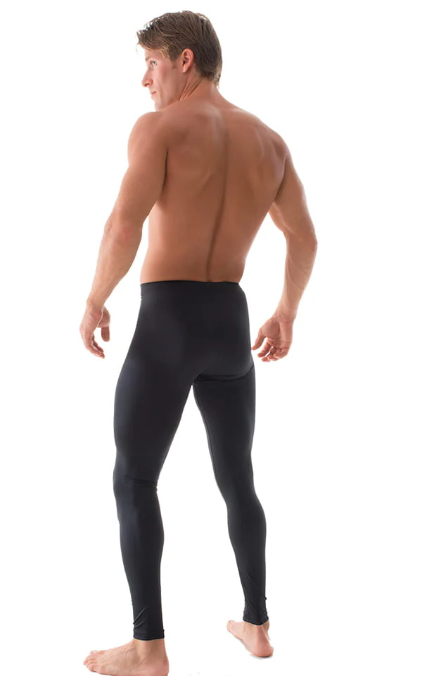 A4M - Mens Regular Waist Leggings - Solids - Image 7
