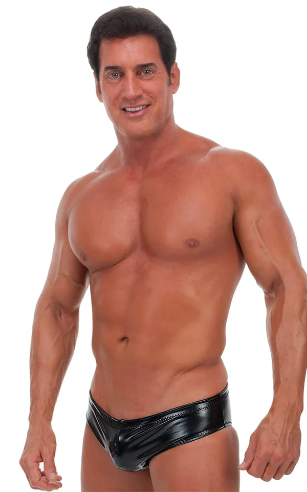 M36 - Mens Rivera Swimsuit Brief - Metallics - Image 4