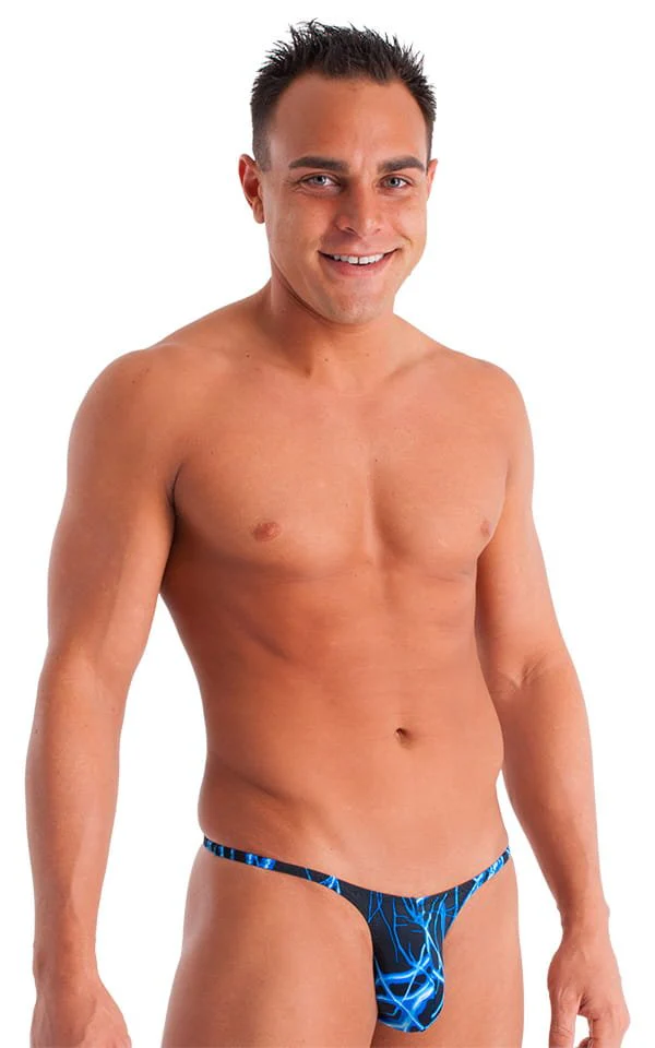 M57 - Mens Skinny Side Skimpy Back Bikini - Prints - Image 14