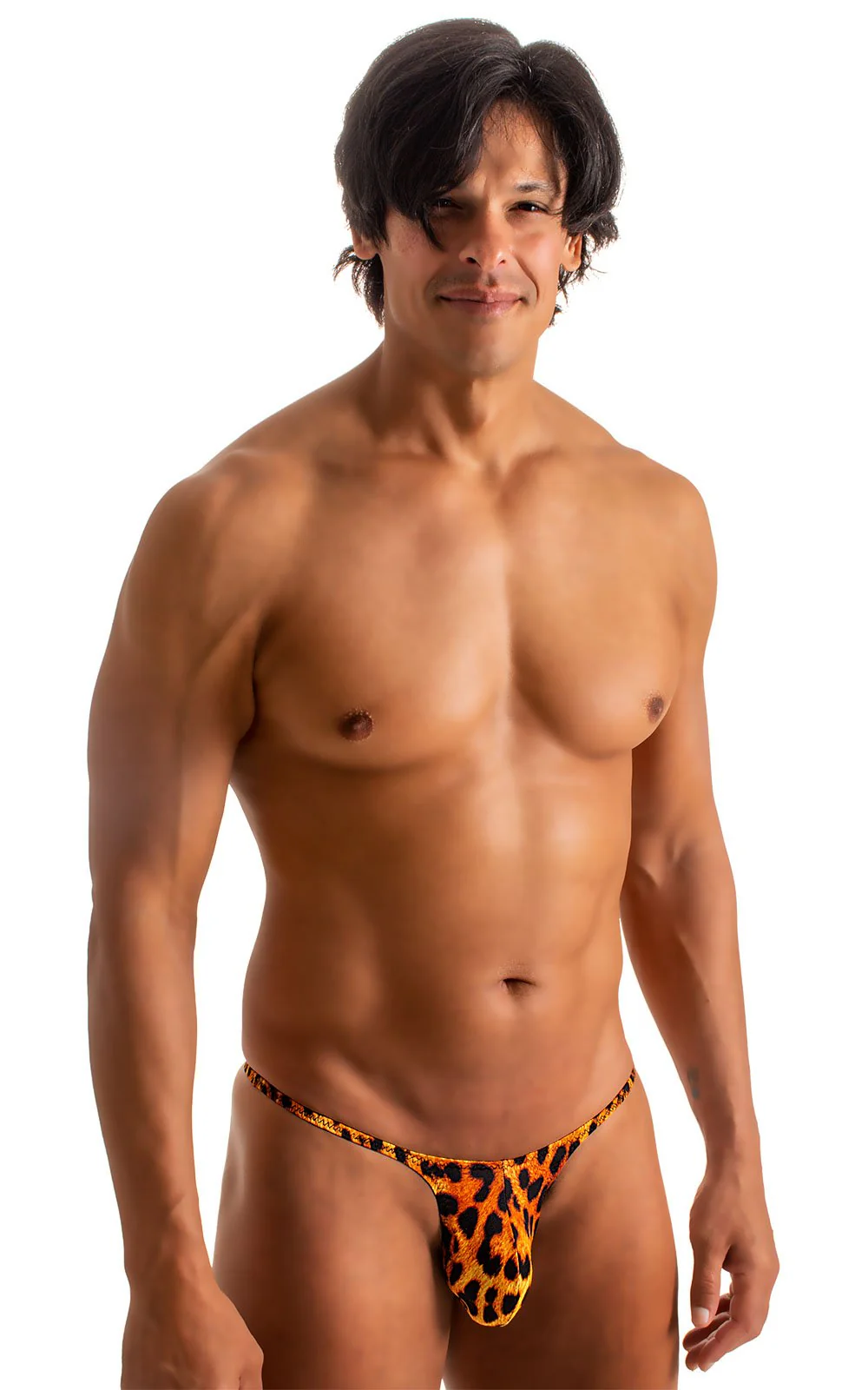 M57 - Mens Skinny Side Skimpy Back Bikini - Prints - Image 27