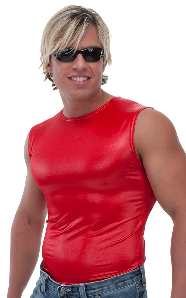 G20 - Mens Sleeveless Muscle Tee - Metallics - Image 17