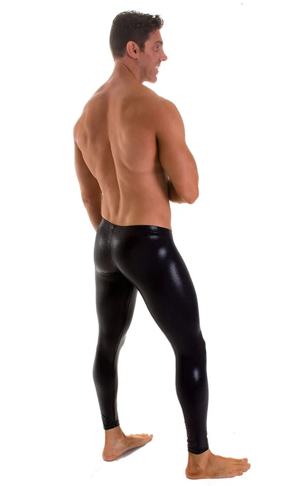 A19M - Mens Super Low Rise Leggings - Metallics - Image 10
