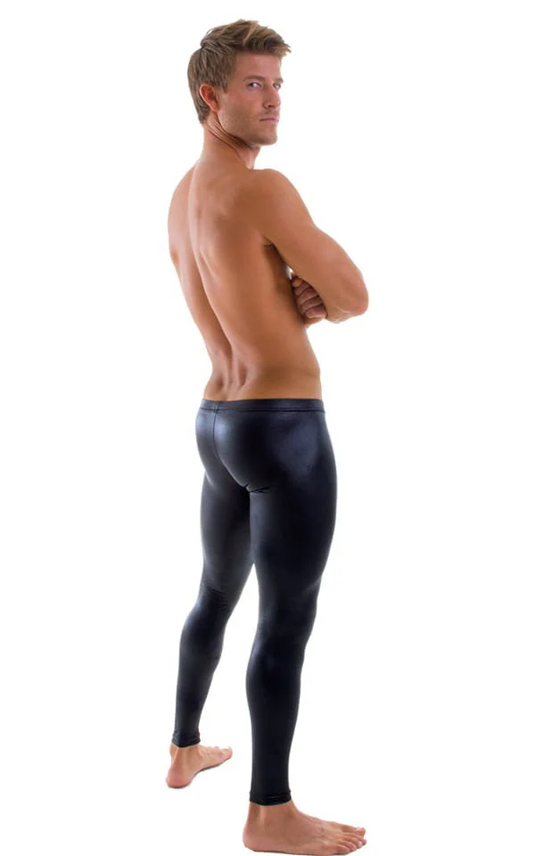 A19M - Mens Super Low Rise Leggings - Metallics - Image 2