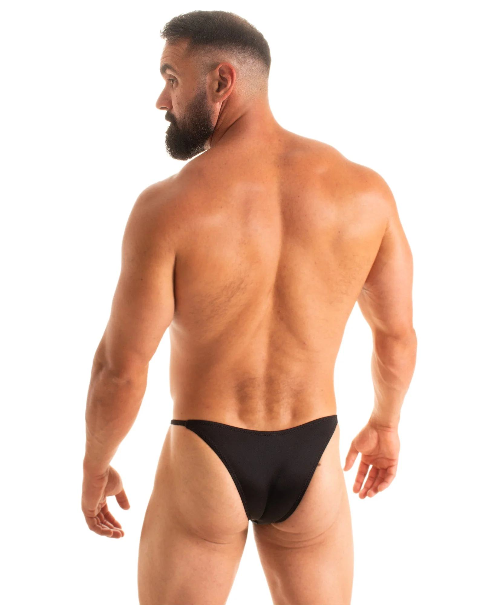 M29 - Mens Super Low Tiny Bikini - Solids - Image 10
