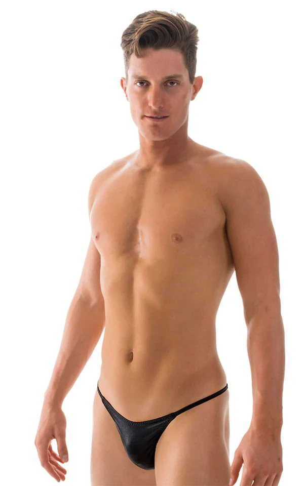 M29 - Mens Super Low Tiny Bikini - Wet Look