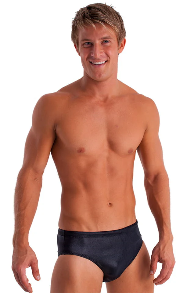 M64 - Mens Swim Dive Competition Brief - Wet Look